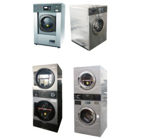 Máy giặt vắt vận hành bằng tiền xu QH-Roulong